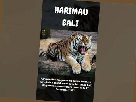 9 jenis harimau